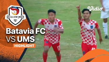 Highlight - Batavia FC 3 vs 1 UMS | Liga 3 2021/2022