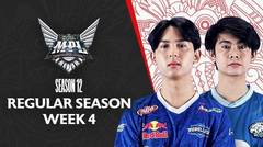 LIVE | MPL ID S12 | Regular Season Hari 1 Minggu 4 | Bahasa Indonesia