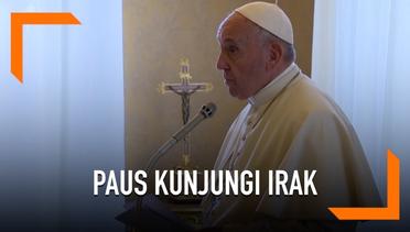 Paus Fransiskus Akan Kunjungi Irak Tahun Depan