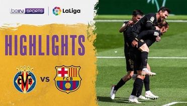 Match Highlights | Villarreal 1 vs 2 Barcelona | La Liga Santander 2021