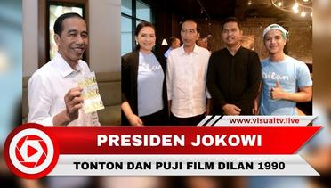 Presiden Jokowi Tonton dan Puji Film Dilan 1990