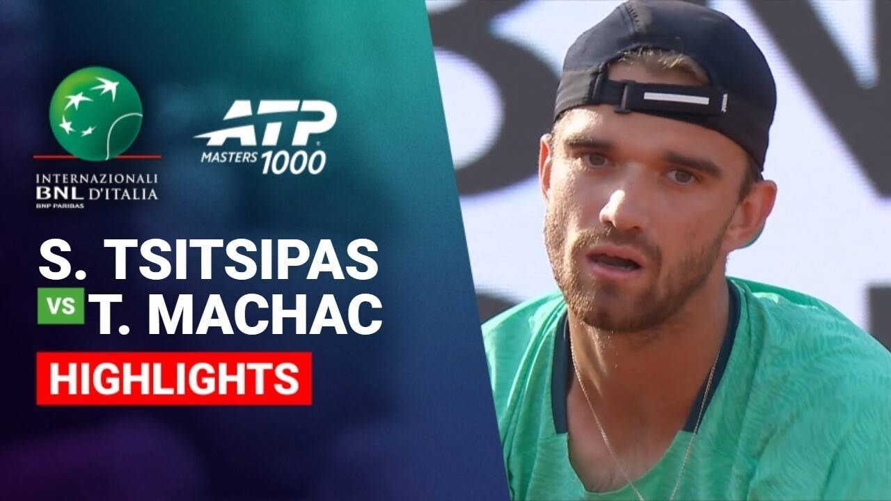 Stefanos Tsitsipas vs Tomas Machac - Round 1 (BNP Paribas Arena) | ATP 1000: Internazionali BNL d'Italia 2026
