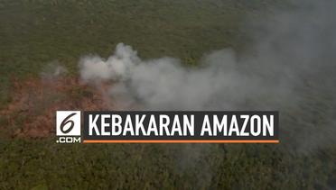 Kebakaran Hutan Amazon Terus Terjadi
