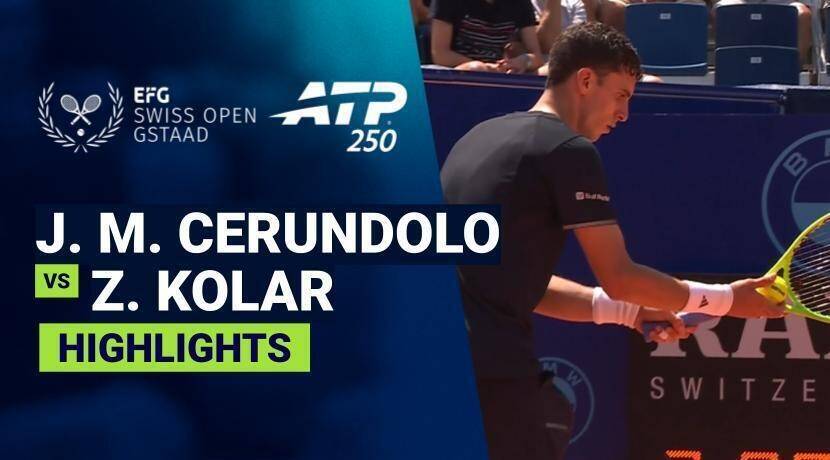 Juan Manuel Cerundolo vs Zdenek Kolar - Round 1 | ATP 250: EFG Swiss Open Gstaad 2026
