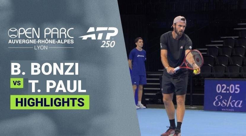 Benjamin Bonzi vs Tommy Paul - Round 2 | ATP 250: Grand Prix Auvergne-Rhone-Alpes Open 2026