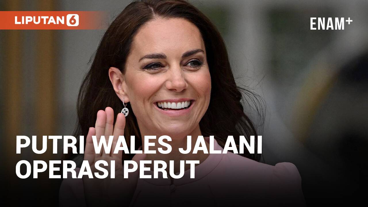 Istana Kensington Umumkan Kate Middleton Jalani Operasi Perut
