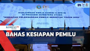 Komisi II DPR RI, Pemprov Sumut, KPU, dan Bawaslu Gelar Rapat Kesiapan Pemilu 2024