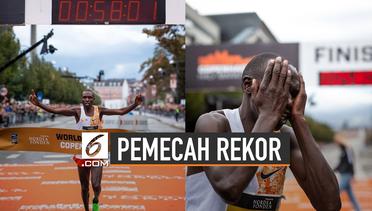 Geoffrey Kamworor, Pemecah Rekor Dunia Half Marathon