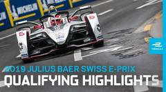 2019 Julius Baer Swiss E-Prix - Qualifying Highlights - ABB FIA Formula E Championship