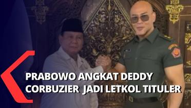 Ini Tugas Deddy Corbuzier Setelah Diangkat Letkol oleh Menhan Prabowo Subianto