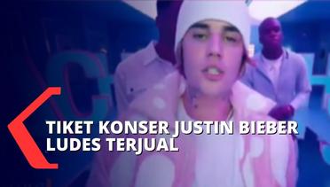 Website Penjualan Sempat Bermasalah, 20 Ribu Tiket Konser Justin Bieber Habis Diburu Penggemar