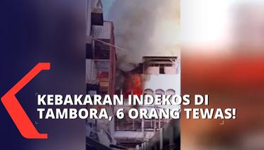Kebakaran Rumah Indekos di Tambora, 6 Orang Tewas dalam Kejadian
