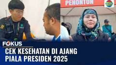 Puluhan Tenaga Medis dan Ambulans Siaga di Stadion Si Jalak Harupat, Bandung | Fokus