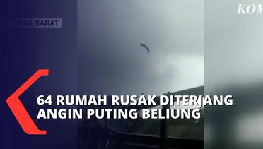 Angin Puting Beliung Terjang Desa Batulayang di Bogor, 64 Rumah Rusak