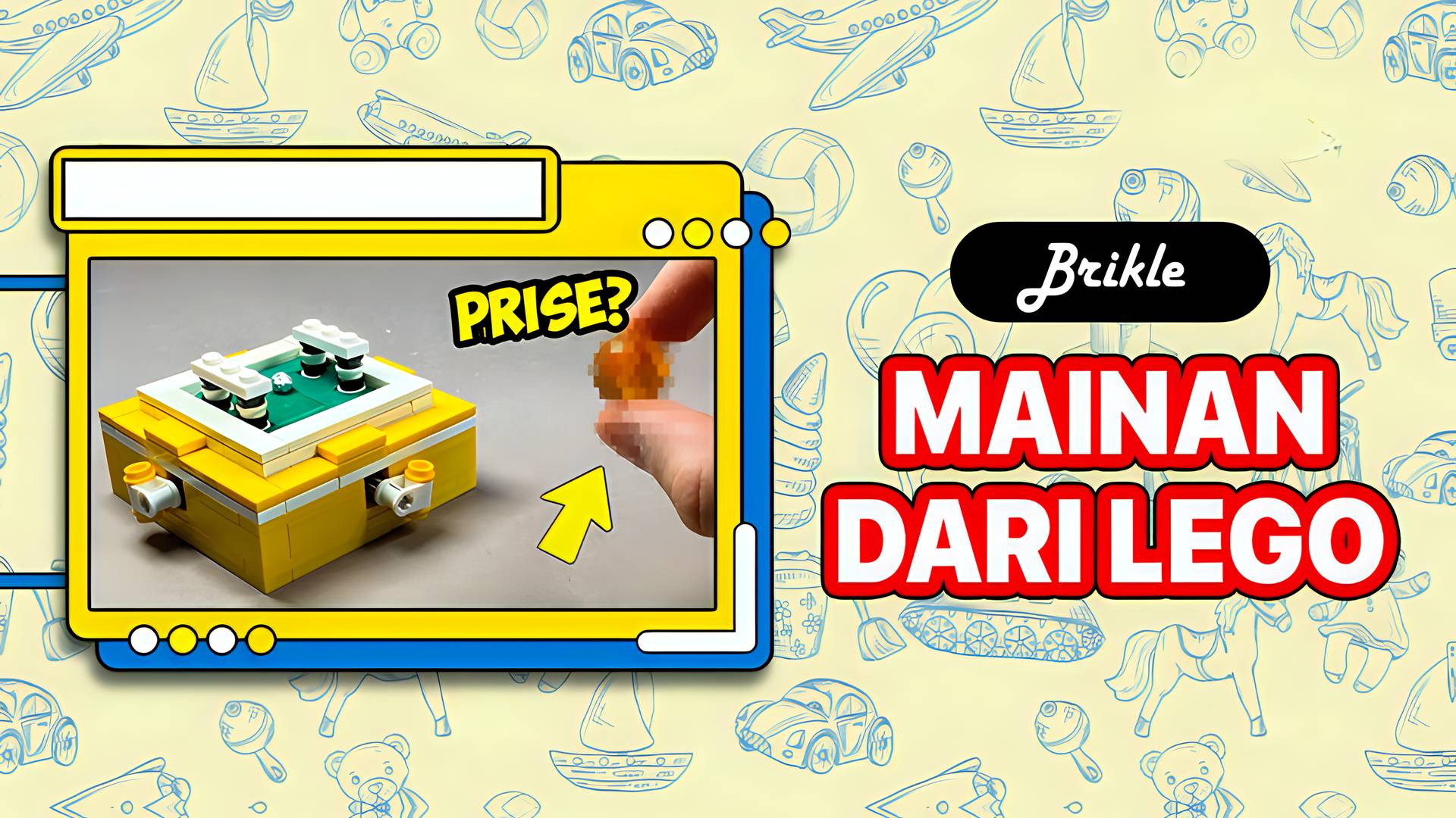BRIKLE Lego instructions - Mainan dari Lego