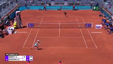 Match Highlights | Ashleigh Barty 2 vs 1 Petra Kvitova | WTA Mutua Madrid Open 2021
