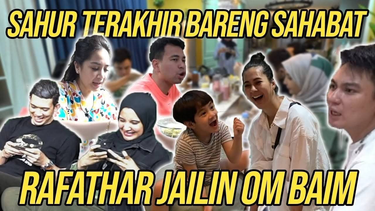 Rafathar Sukses Bales Isengin Om Baim Pas Sahur Bareng Bapau Irwansyah