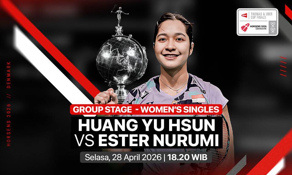 Huang Yu Hsun vs Ester Nurumi