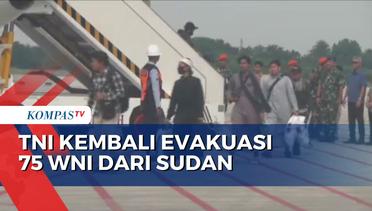 75 WNI yang Dievakuasi TNI dari Sudan Tiba di Halim Perdana Kusuma