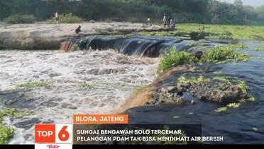 Top 6 Video - Sungai Bengawan Solo Tercemar