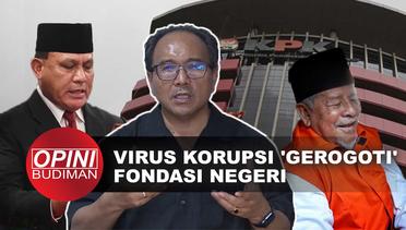 Virus Korupsi 'Gerogoti' Fondasi Negeri, Menanti Taji Anies, Prabowo, dan Ganjar  OPINI BUDIMAN