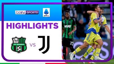 Match Highlights | Sassuolo 1 vs 2 Juventus | Serie A 2021/2022