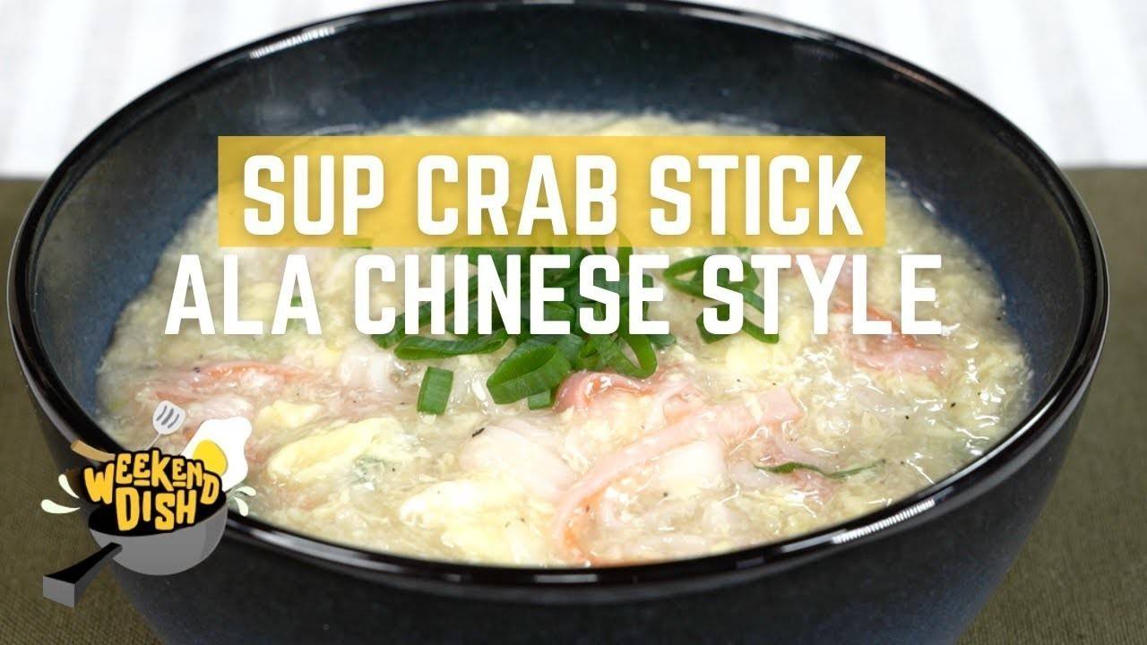 Creamy Crab Stick Soup WEEKEND DISH Vidio