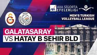 Galatasaray HDI Si̇gorta vs Hatay B. Sehir BLD. - Full Match | Men's Turkish League 2023/24
