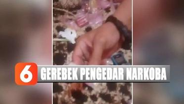 Polisi Gerebek Rumah Residivis Narkoba di Lampung, 5 Pengedar Diamankan