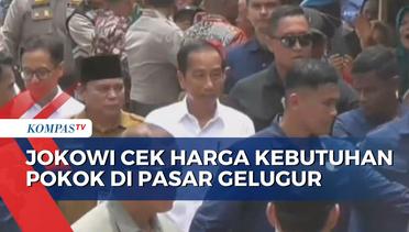 Berkunjung Cek Harga Kebutuhan Pokok, Warga Labuhanbatu Antusias Sambut Kedatangan Jokowi