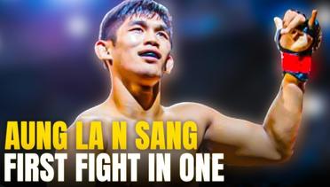 Aung La N Sang's FIRST-EVER Fight In ONE | From The Archives