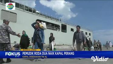 400 Pemudik Naik Kapal Perang TNI Angkatan Laut