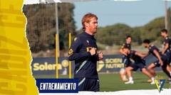 Dynamic work for Wednesday's session at the Ciudad Deportiva | Cadiz Football Club