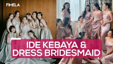 Inspirasi Dress dan Kebaya Bridesmaid Enzy Storia-Jessica Mila