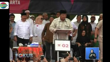 Gebrak Podium, Aksi Prabowo Saat Kampanye di Yogyakarta - Fokus