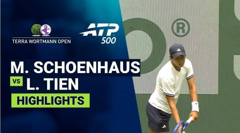 Max Schoenhaus vs Learner Tien - Round 1 | ATP 500: Terra Wortmann Open 2026