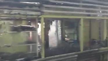 Kebakaran di jalan Sriwijaya Pematangsiantar