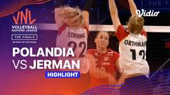 Match Highlights | Quarter Final: Polandia vs Jerman | Women's Volleyball Nations League 2023