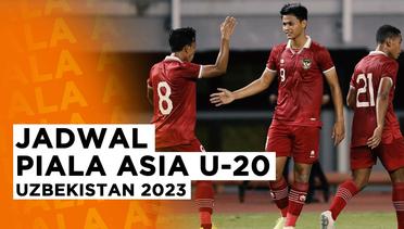 Jadwal Piala Asia U-20 2023, Timnas Indonesia vs Timnas Irak jadi Laga Pembuka