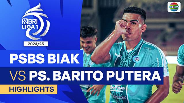PSBS Biak VS PS. Barito Putera - Highlights | BRI Liga 1 2024/25