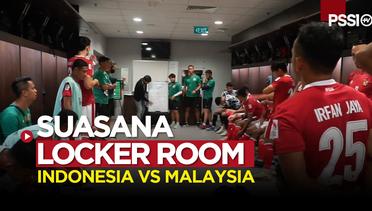 Meingintip Locker Room Timnas Indonesia Saat Kalahkan Malaysia di Piala AFF 2020