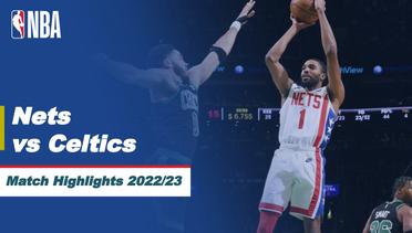 Match Highlights | Brooklyn Nets vs Boston Celtics | NBA Regular Season 2022/23