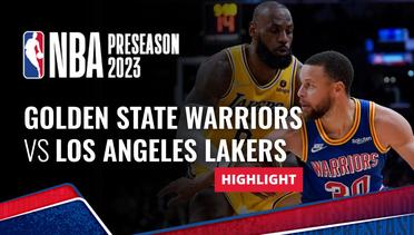 Golden State Warriors vs Los Angeles Lakers - Highlights | NBA Preseason 2023
