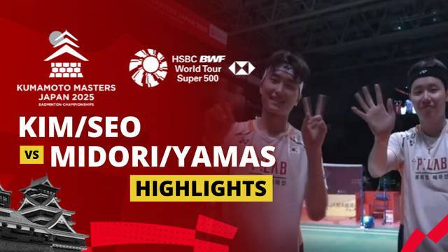 Kim Won Ho/Seo Seung Jae (KOR) vs Hiroki Midorikawa/Kyohei Yamashita (JPN) - Highlight | Kumamoto Masters Japan 2025
