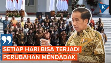 Kata Jokowi soal Reshuffle Kabinet yang Masih Mungkin Dilakukan