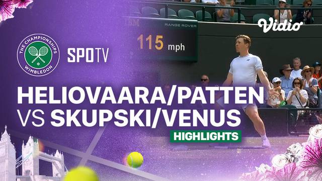 Harri Heliovaara (FIN)/Henry Patten (GBR) vs Neal Skupski (GBR)/ Michael Venus (NZL) - Highlights | Wimbledon 2024 - Gentlemen's Doubles