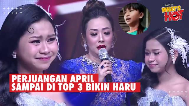 Studio Banjir Air Mata Saat Kenang Perjuangan April Ngamen Sampai Malam Hingga Sampai Di Top 3