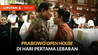 Titiek Soeharto Hingga Gibran Hadiri Open House Prabowo | Liputan 6
