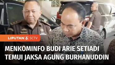 Menkominfo Budi Arie Setiadi Datangi Kejagung, Ikut Kawal Penyelesaian Proyek BTS | Liputan 6