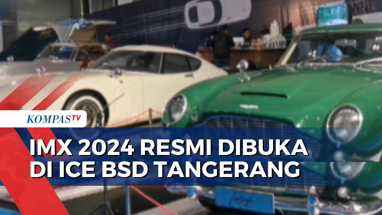 Resmi Dibuka, IMX 2024 Targetkan Omzet Tembus Rp7 Miliar - Kompas TV ...